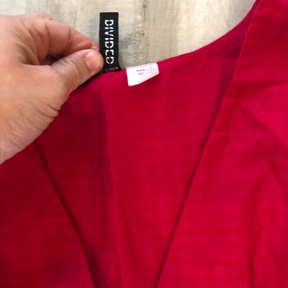 3/$20 Raspberry H&M dress - Picture 3 of 5